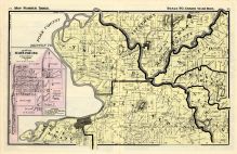 Linn County - Map 03, Harrisburg, Marion Coounty - Map 8, Marion and Linn Counties 1878